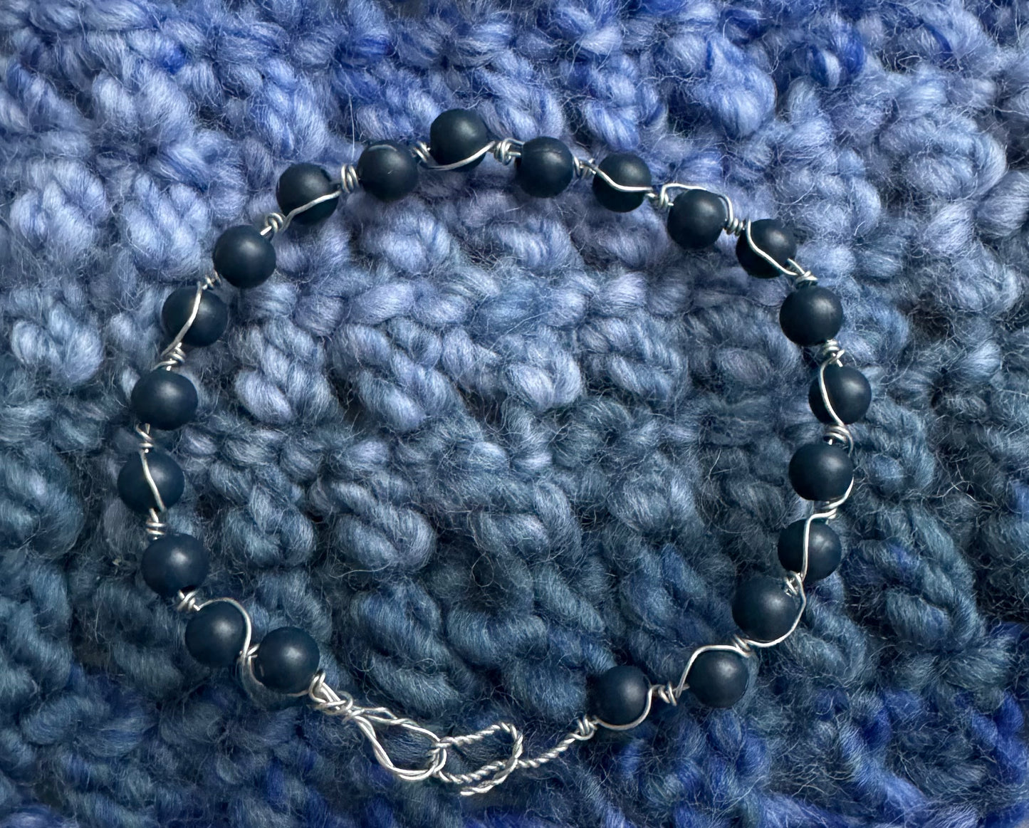 ocean blue bracelet